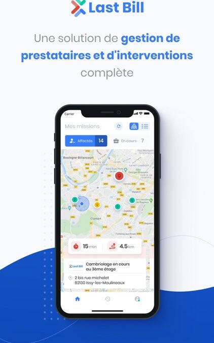 Octobre 2021 : Accompagnement de LastBill